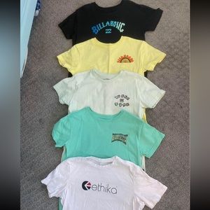 Size 5T Boys Billabong Tshirts